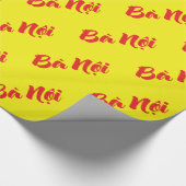 Vietnamees (vaderlijk) grootmoeder - Bà Nempli Cadeaupapier (Hoek)