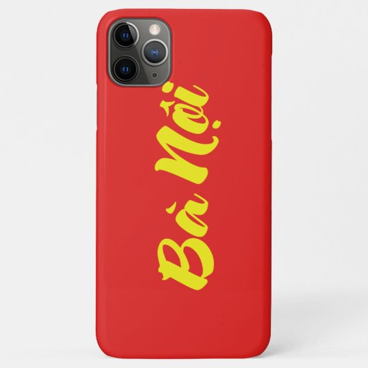 Vietnamees (vaderlijk) grootmoeder - Bà Nempli Case-Mate iPhone Case (Achterkant)