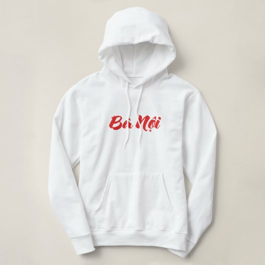 Vietnamees (vaderlijk) grootmoeder - Bà Nempli Hoodie (Design voorkant)
