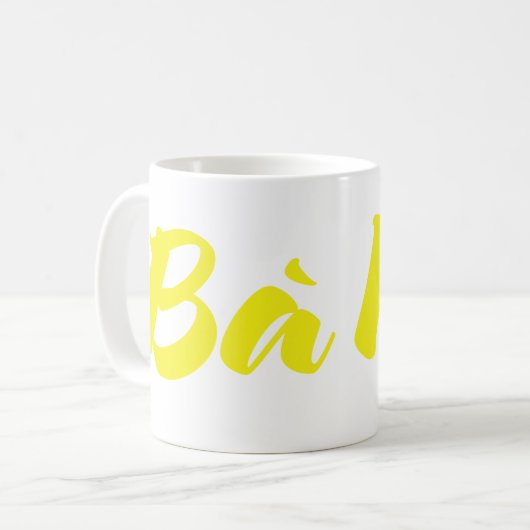 Vietnamees (vaderlijk) grootmoeder - Bà Nempli Koffiemok (Voorkant links)