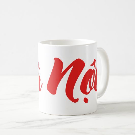 Vietnamees (vaderlijk) grootmoeder - Bà Nempli Koffiemok (Voorkant rechts)