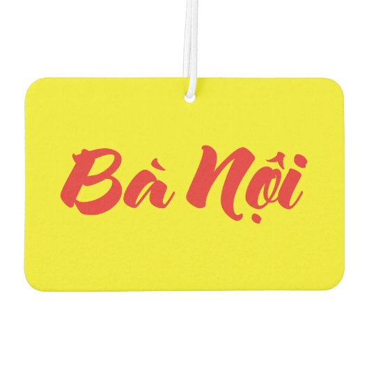 Vietnamees (vaderlijk) grootmoeder - Bà Nempli Luchtverfrisser (Achterkant)