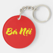 Vietnamees (vaderlijk) grootmoeder - Bà Nempli Sleutelhanger (Achterkant)