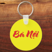 Vietnamees (vaderlijk) grootmoeder - Bà Nempli Sleutelhanger (Voorkant)