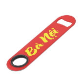 Vietnamees (vaderlijk) grootmoeder - Bà Nempli Speed Flessenopener (Voorkant Gekanteld)