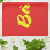 Vietnamees (vaderlijk) grootmoeder - Bà Nempli Theedoek (Gevouwen)