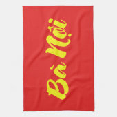 Vietnamees (vaderlijk) grootmoeder - Bà Nempli Theedoek (Verticaal)