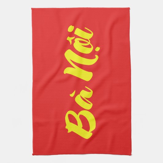 Vietnamees (vaderlijk) grootmoeder - Bà Nempli Theedoek (Verticaal)