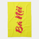 Vietnamees (vaderlijk) grootmoeder - Bà Nempli Theedoek (Verticaal)