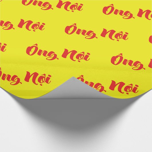 Vietnamees (vaderlijk) grootvader - Ông Nempli Cadeaupapier (Hoek)