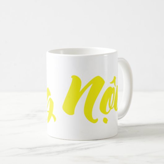 Vietnamees (vaderlijk) grootvader - Ông Nempli Koffiemok (Voorkant rechts)