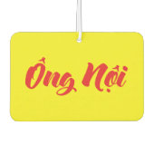 Vietnamees (vaderlijk) grootvader - Ông Nempli Luchtverfrisser (Voorkant)