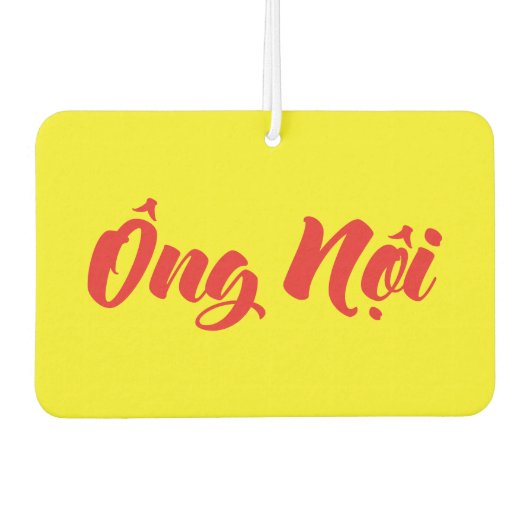 Vietnamees (vaderlijk) grootvader - Ông Nempli Luchtverfrisser (Voorkant)