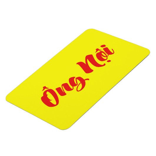 Vietnamees (vaderlijk) grootvader - Ông Nempli Magneet (Linkerzijde)