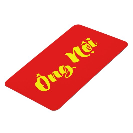 Vietnamees (vaderlijk) grootvader - Ông Nempli Magneet (Linkerzijde)