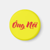 Vietnamees (vaderlijk) grootvader - Ông Nempli Magneet (Voorkant)
