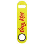 Vietnamees (vaderlijk) grootvader - Ông Nempli Speed Flessenopener (Achterkant)