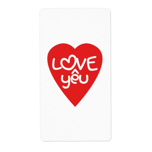Vietnamees Valentijnsdag ♥ Liefde Yêu ♥ Aziatische Etiket (Voorkant)