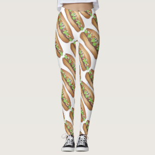 Vietnamees varkensvlees Banh Mi Sandwich Food Food Leggings
