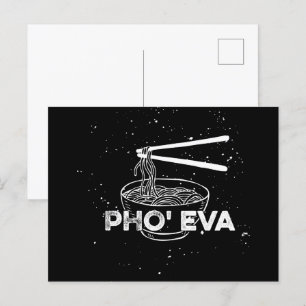 Vietnamees voedsel Pho Lover Briefkaart