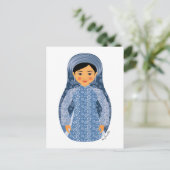 Vietnamees Water Matryoshka Briefkaart (Staand voorkant)