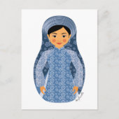 Vietnamees Water Matryoshka Briefkaart (Voorkant)