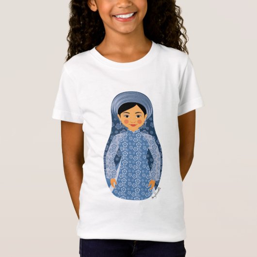 Vietnamees watermeisje' t-shirt (Voorkant)