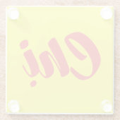 Vietnamees zuster - Ch ~ Tiakng Vioottaal Glazen Onderzetter (Achterkant)