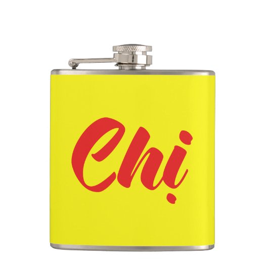 Vietnamees zuster - Ch ~ Tiakng Vioottaal Heupfles (Voorkant)