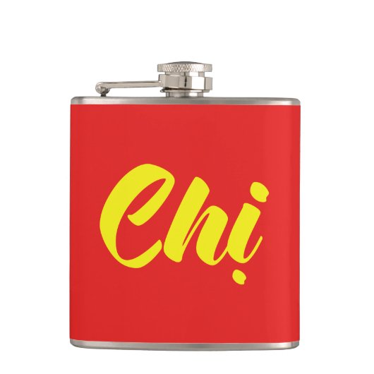 Vietnamees zuster - Ch ~ Tiakng Vioottaal Heupfles (Voorkant)