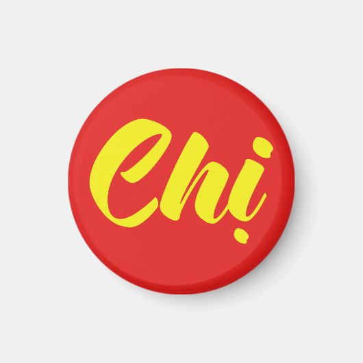 Vietnamees zuster - Ch ~ Tiakng Vioottaal Magneet (Voorkant)