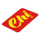 Vietnamees zuster - Ch ~ Tiakng Vioottaal Magneet (Linkerzijde)