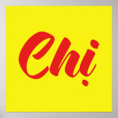 Vietnamees zuster - Ch ~ Tiakng Vioottaal Poster (Voorkant)