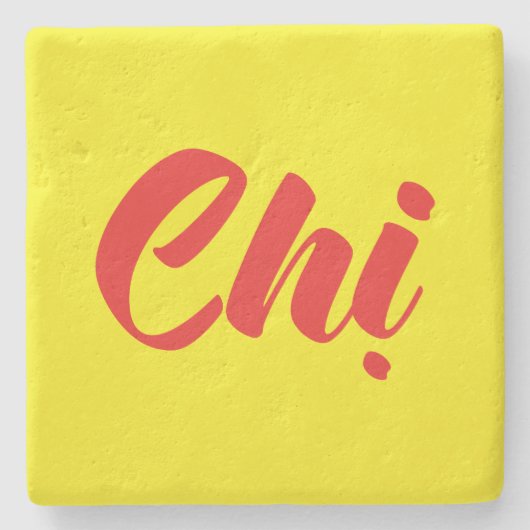 Vietnamees zuster - Ch ~ Tiakng Vioottaal Stenen Onderzetter (Voorkant)