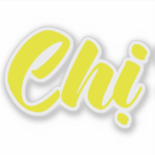 Vietnamees zuster - Ch ~ Tiakng Vioottaal Sticker