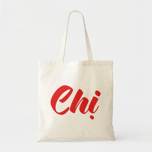 Vietnamees zuster - Ch ~ Tiakng Vioottaal Tote Bag (Voorkant)