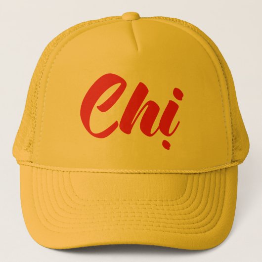 Vietnamees zuster - Ch ~ Tiakng Vioottaal Trucker Pet (Voorkant)