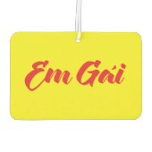 Vietnamees zuster - Em Gái ~ Tipassng Vioott Luchtverfrisser (Achterkant)