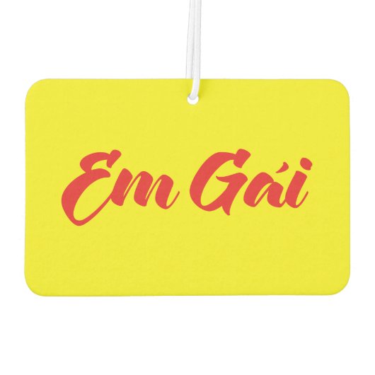 Vietnamees zuster - Em Gái ~ Tipassng Vioott Luchtverfrisser (Achterkant)