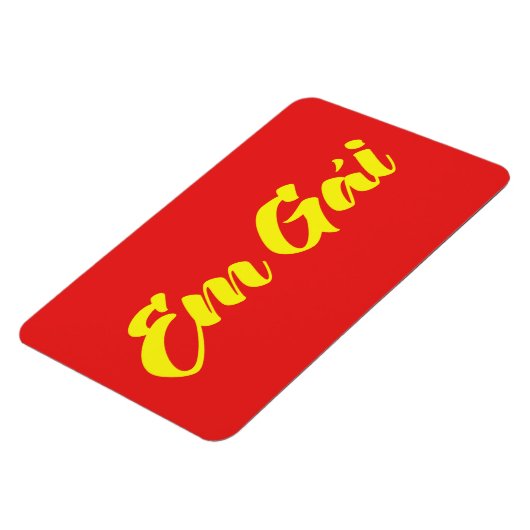 Vietnamees zuster - Em Gái ~ Tipassng Vioott Magneet (Linkerzijde)