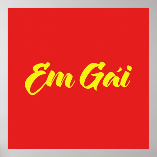 Vietnamees zuster - Em Gái ~ Tipassng Vioott Poster (Voorkant)