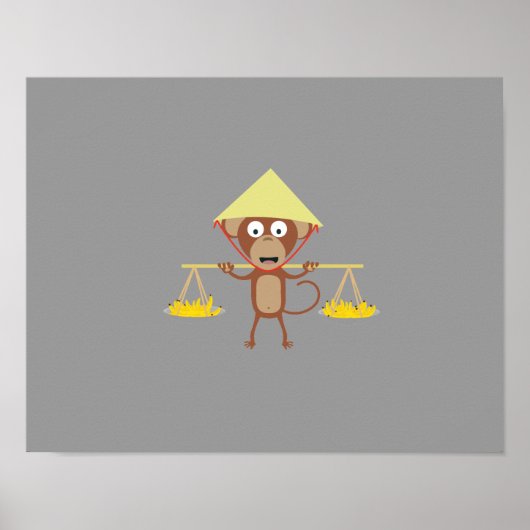 Vietnamese aap poster (Voorkant)