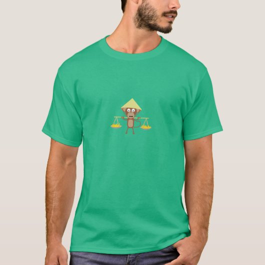 Vietnamese aap t-shirt (Voorkant)