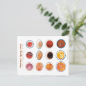 Vietnamese Briefkaart met snijsla (Staand voorkant)