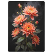 Vietnamese Chrysanthemum on the Moon Klembord (Achterkant)