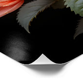 Vietnamese chrysanthemum op de maan perfect poster (Hoek)
