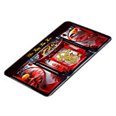 Vietnamese Dragon Nieuwjaar 2024 Origami FlexM Magneet (Linkerzijde)