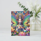 Vietnamese fee briefkaart (Staand voorkant)