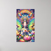 Vietnamese fee canvas afdruk (Voorkant)