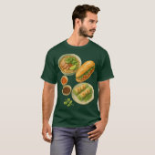 Vietnamese Food banh mi and pho soup T-shirt (Voorkant volledig)